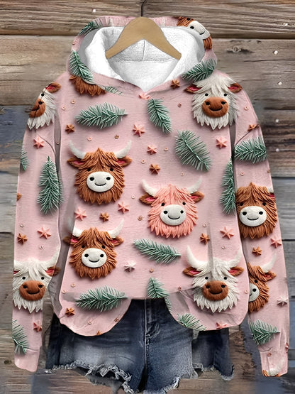 Jacalyn - Lässiger, farbenfroher Hoodie für Damen