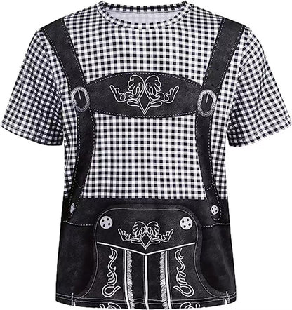 Dexter - Oktoberfest-T-Shirt mit festlichem Aufdruck für Herren