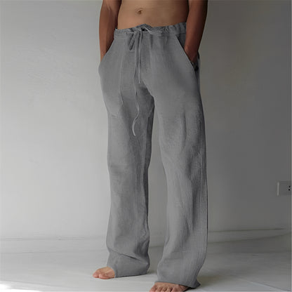 Martin - Lässige, lockere Leinenhose für Herren
