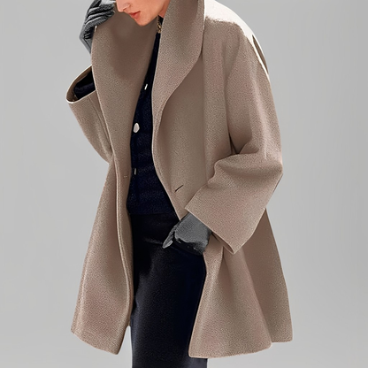Natalia - Moderne, locker sitzende Wolljacke für Damen