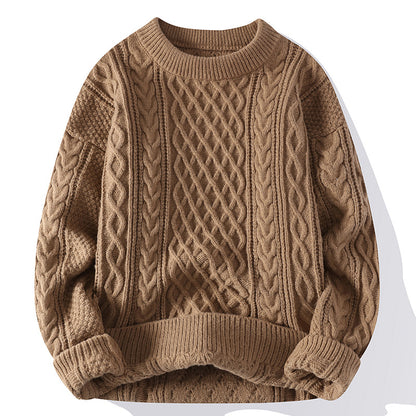 Griffin - Stilvoller, locker gestrickter Pullover für Herren