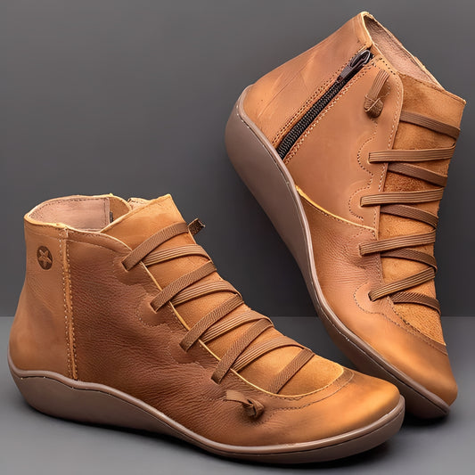 Emma - Bequeme Freizeitschuhe aus Leder für Damen