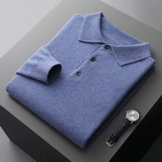 Brock - Herren-Wollpolo Eleganter Strick