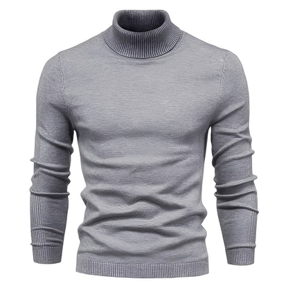 Evans - Schlichter, schmal geschnittener Rollkragenpullover für Herren