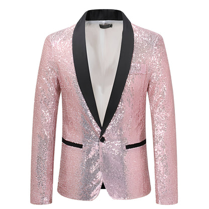 Jerome - Klassischer, stilvoller Paillettenblazer für Herren