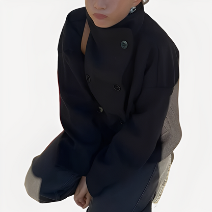 Carolyn - Elegante einreihige Wolljacke für Damen