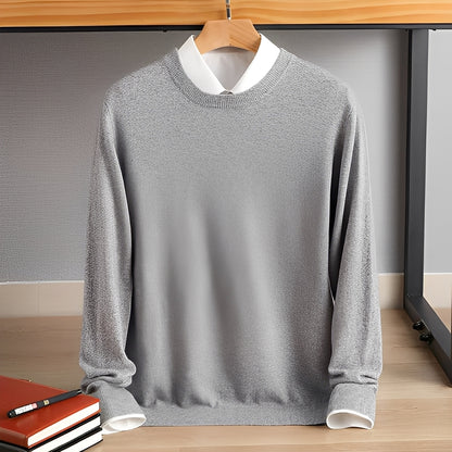 Inigo - Moderner, locker geschnittener Kaschmirpullover für Herren