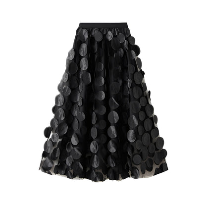Salome - Eleganter Rock mit Punkten für Damen