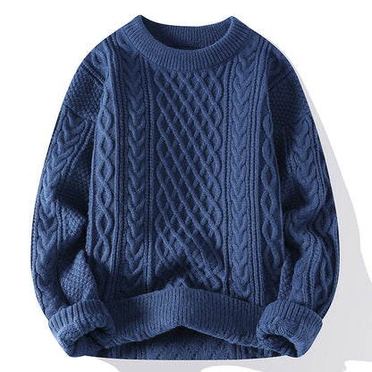 Griffin - Stilvoller, locker gestrickter Pullover für Herren