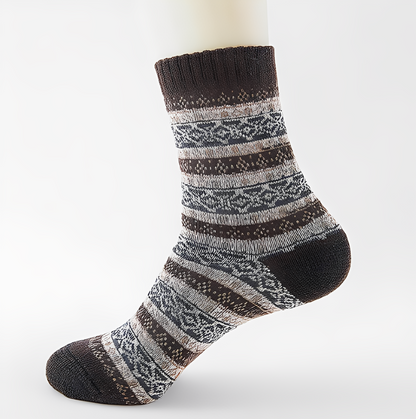 Dawson - Stilvolle Winter-Wollsocken für Herren