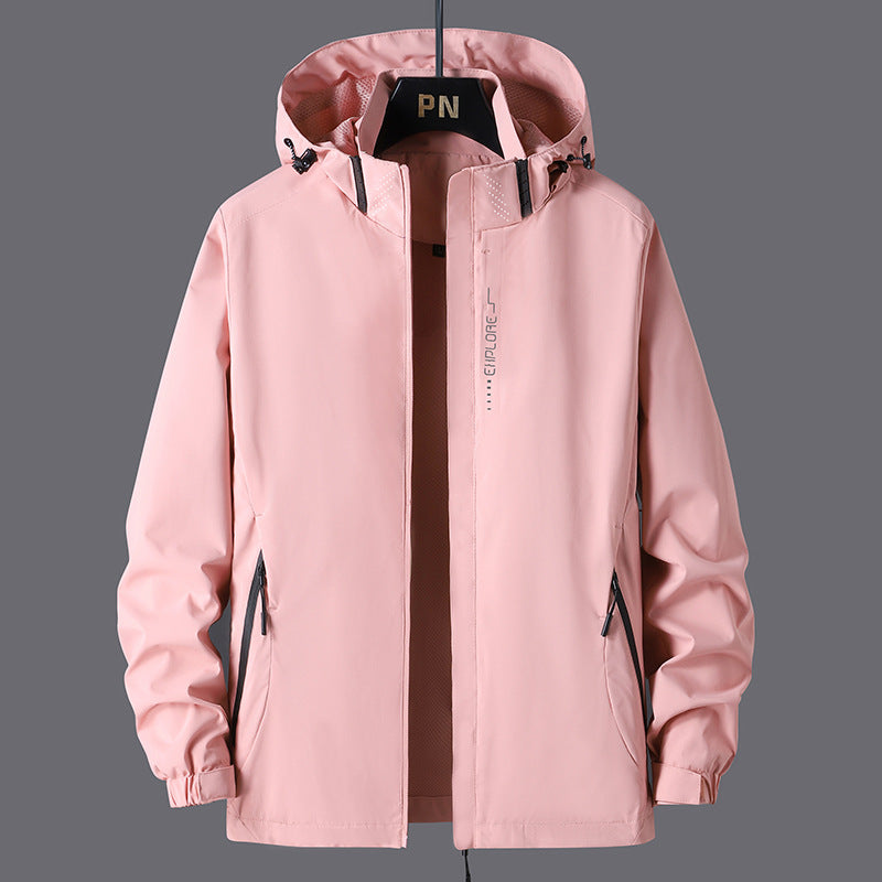 Reece - Stilvolle Unisex-Shelljacke mit Kapuze