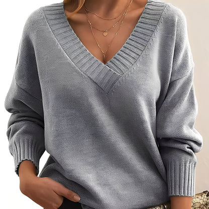 Merideth - Einfacher, vielseitiger Pullover für Damen
