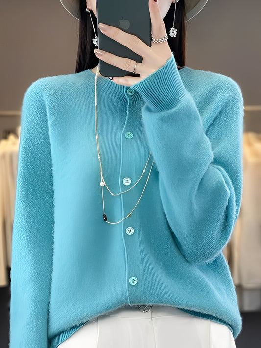 Arabella - Lässiger, locker geschnittener Wollpullover für Damen