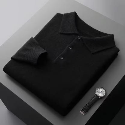 Brock - Herren-Wollpolo Eleganter Strick