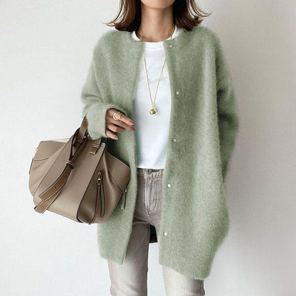 Madoline - Locker gestrickte Jacke mit Knöpfen für Damen