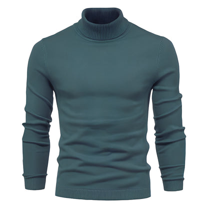 Evans - Schlichter, schmal geschnittener Rollkragenpullover für Herren