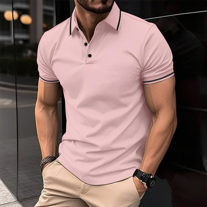 Mervyn - Lässiges, kurzärmeliges Sport-Poloshirt für Herren