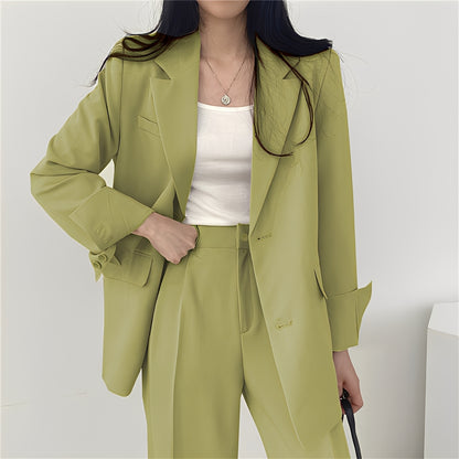 Alethea - Elegantes Set aus lockerem Blazer und Hose für Damen
