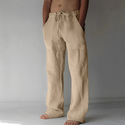 Martin - Lässige, lockere Leinenhose für Herren