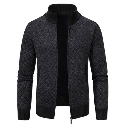 Dwaine - Lässige Karojacke mit hohem Kragen für Herren