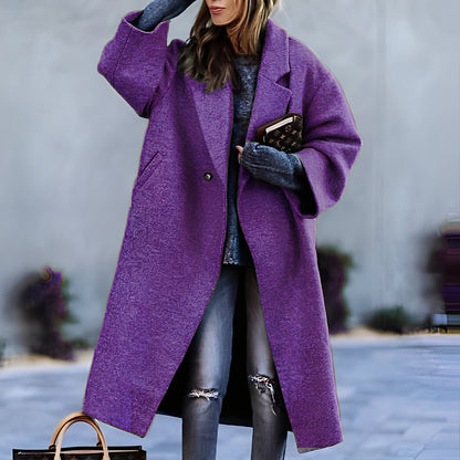 Haylie - Eleganter, klassischer, lockerer Mantel für Damen