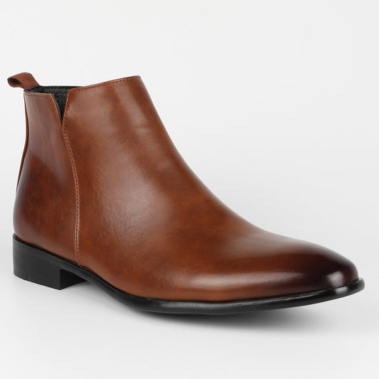 Malcom - Formelle Vintage-Stiefeletten für Herren