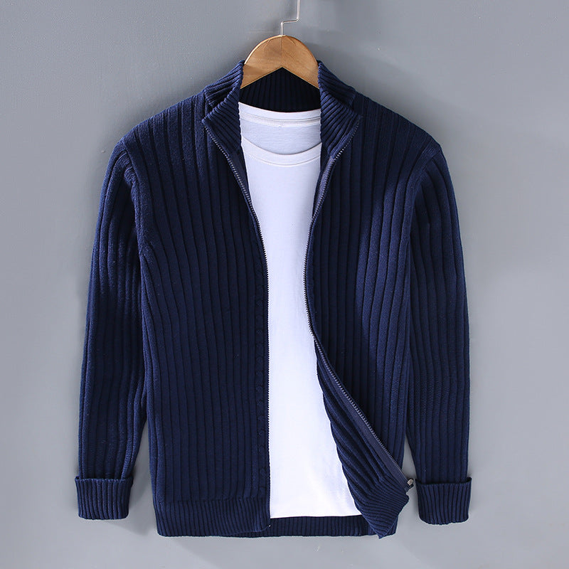 Raphael - Moderne Baumwollstrickjacke für Herren