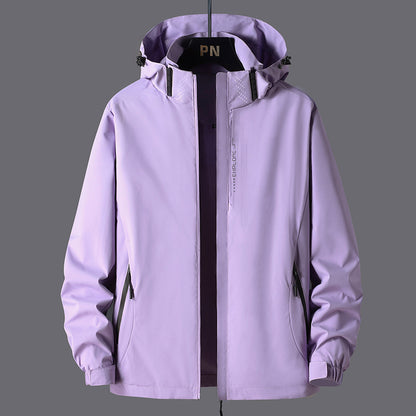 Reece - Stilvolle Unisex-Shelljacke mit Kapuze