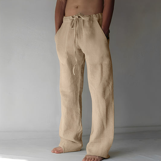 Wilmer - Lässige Freizeithose aus Leinen für Herren