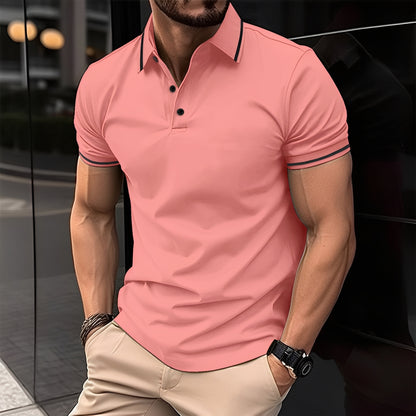 Mervyn - Lässiges, kurzärmeliges Sport-Poloshirt für Herren