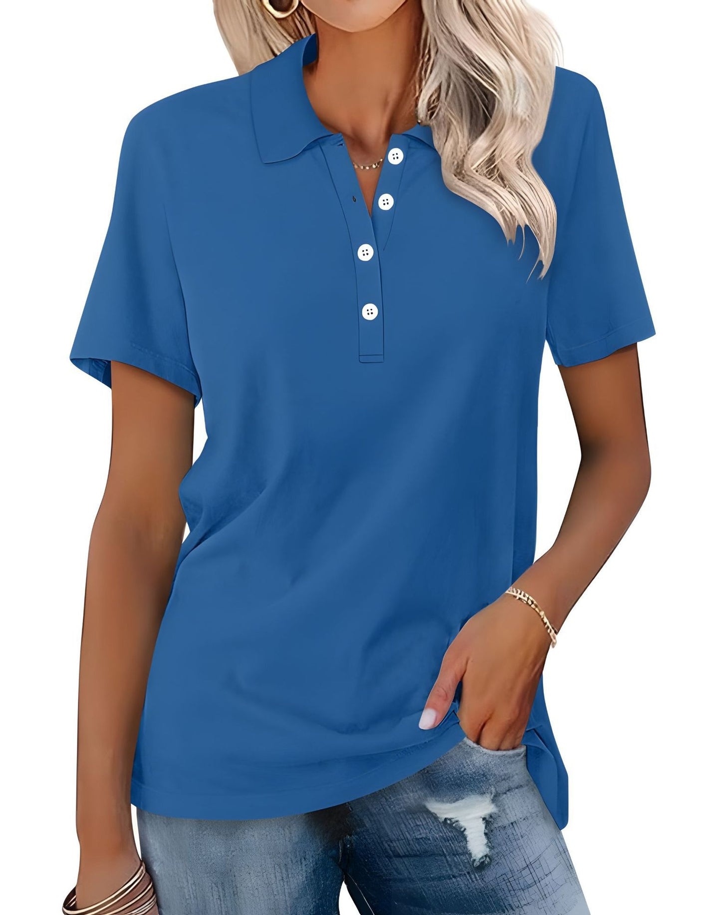 Stella - Lässiges Slim-Fit-Poloshirt für Damen