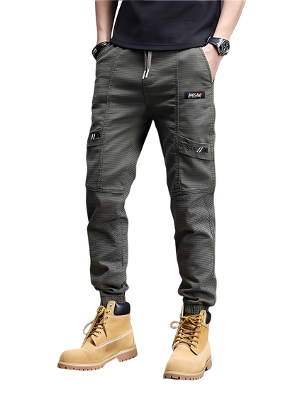 Alvin - Stilvolle Stretch-Jogginghose mit Kordelzug für Herren
