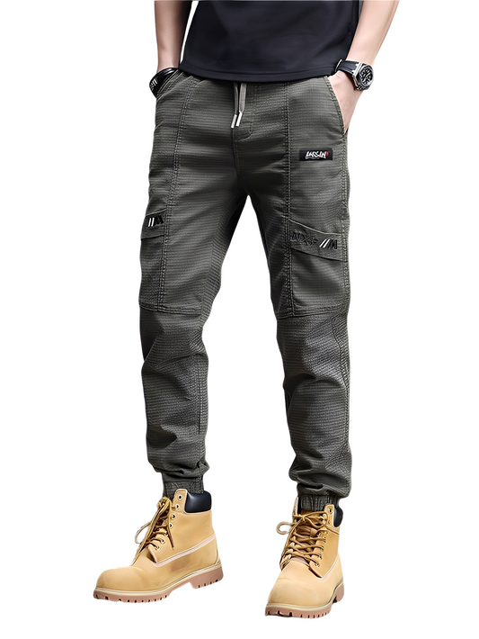 Alvin - Stilvolle Stretch-Jogginghose mit Kordelzug für Herren