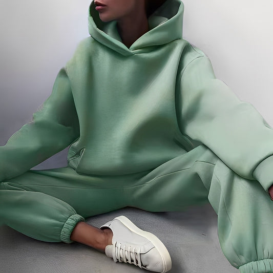 Wenona - Bequemes Freizeit-Set mit Kapuze für Damen