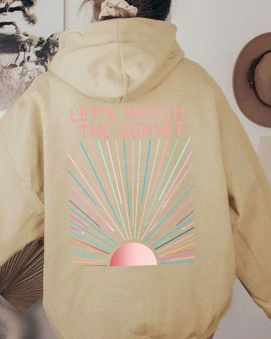 Jaquelyn - Stilvoller, locker geschnittener Hoodie mit Print für Damen