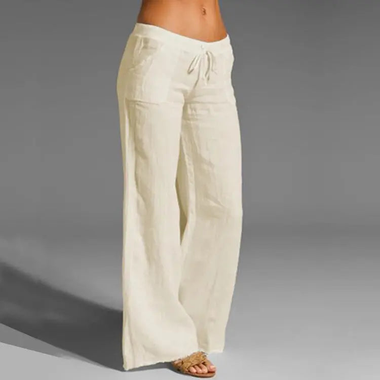 Runa - Bequeme Leinen-Sommerhose für Frauen