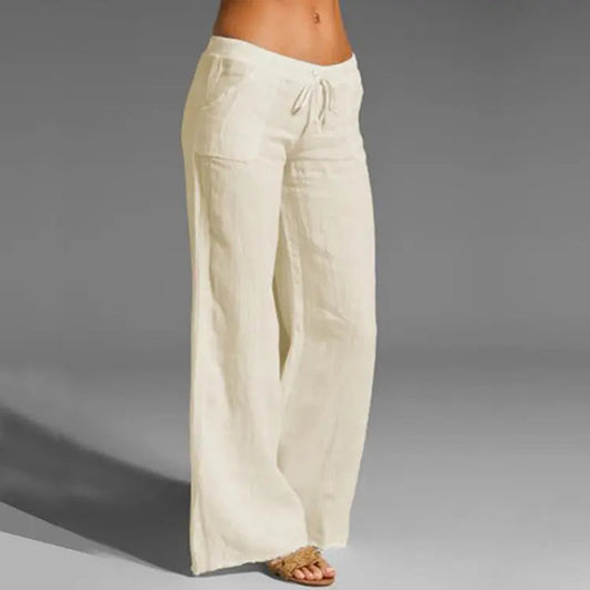 Runa - Bequeme Leinen-Sommerhose für Frauen