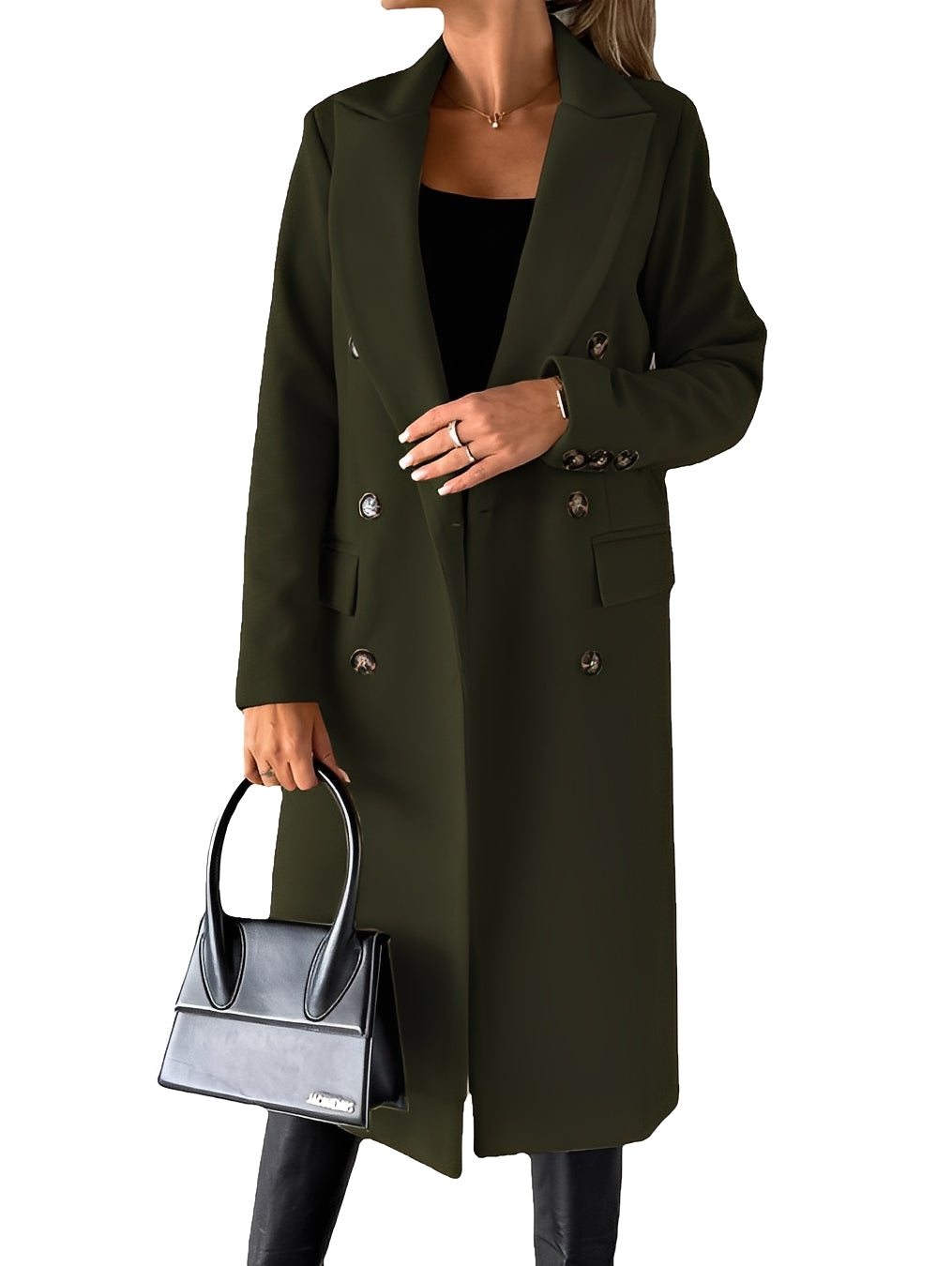 Rachelle - Formeller, warmer Trenchcoat für Damen