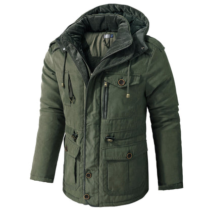Daniel - Dicke Winterjacke mit Kapuze für Herren