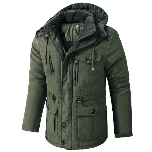 Daniel - Dicke Winterjacke mit Kapuze für Herren