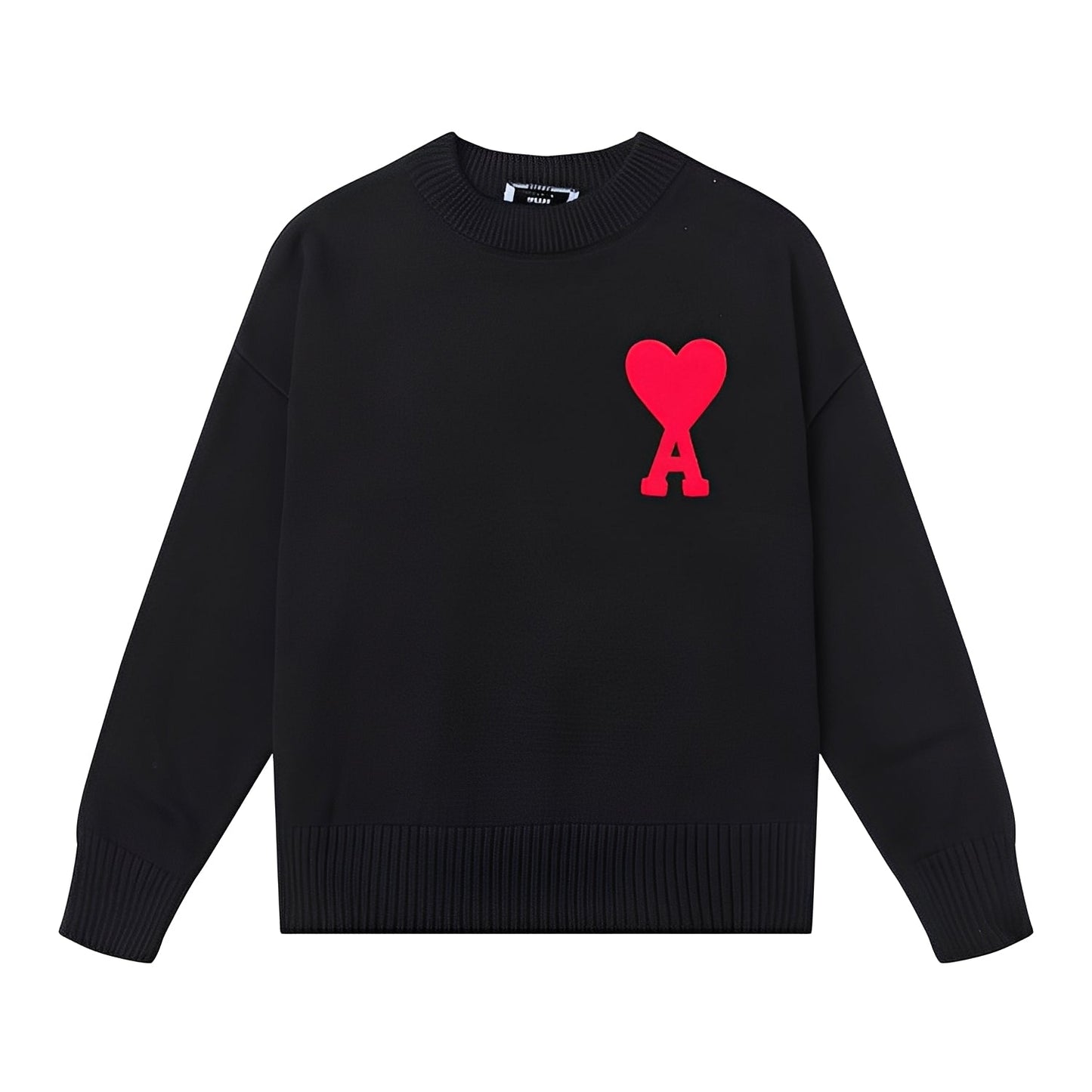 Aurélia - Damenpullover mit herzförmigem Strickdesign