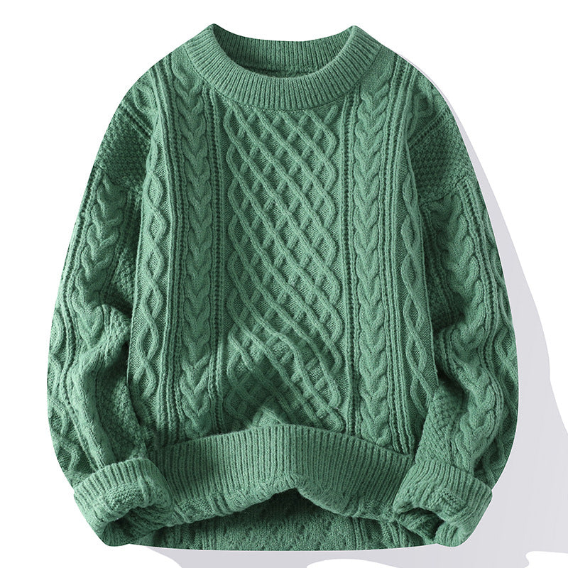 Griffin - Stilvoller, locker gestrickter Pullover für Herren