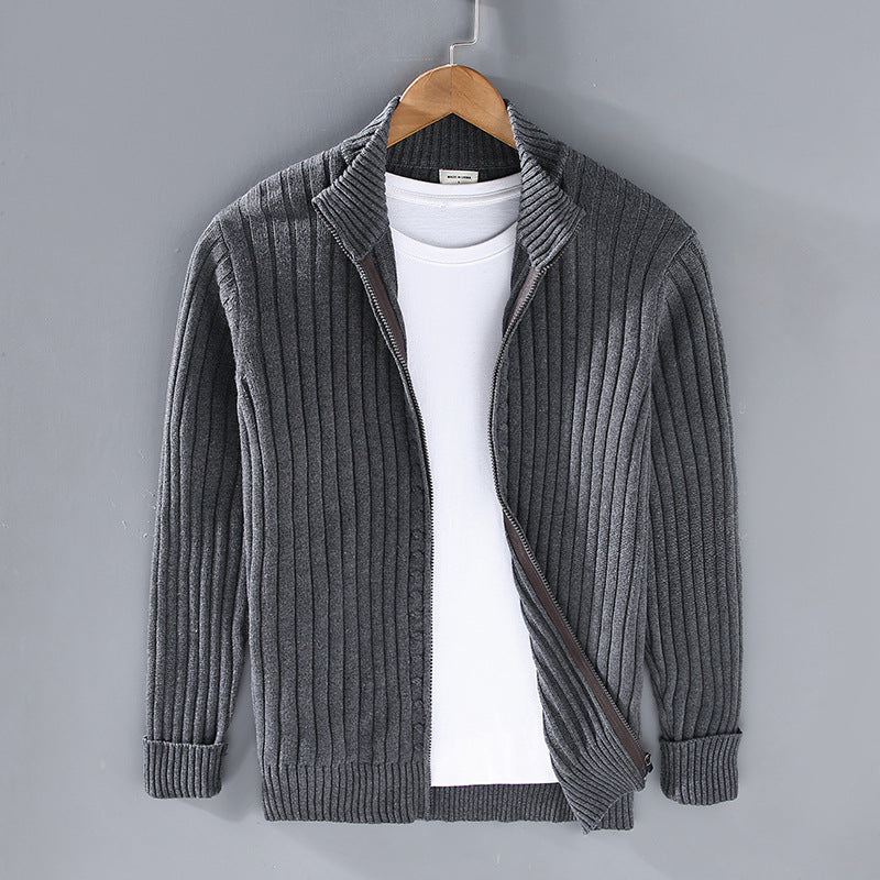 Raphael - Moderne Baumwollstrickjacke für Herren