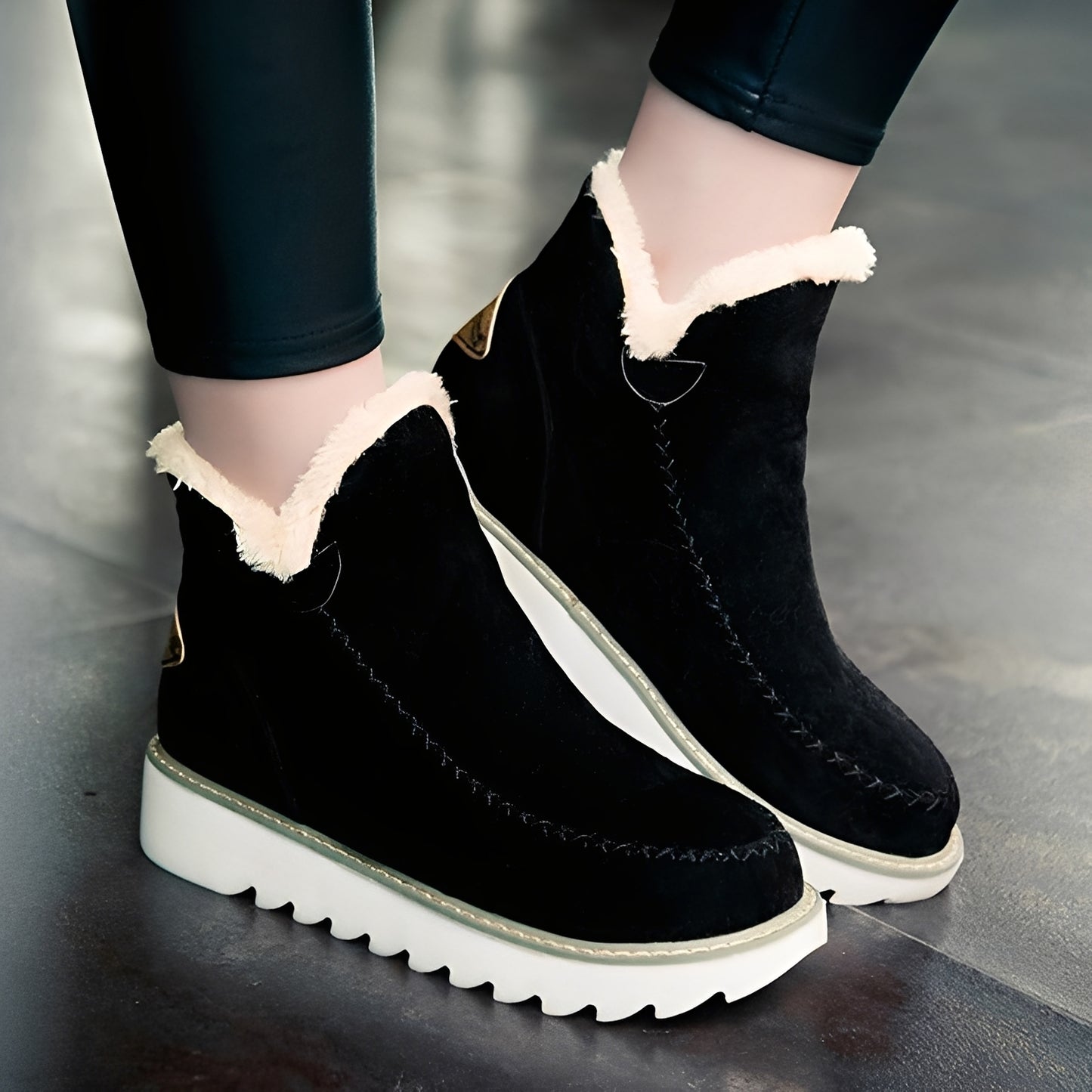 Cecilia - Warme und kuschelige Winterstiefel für Damen