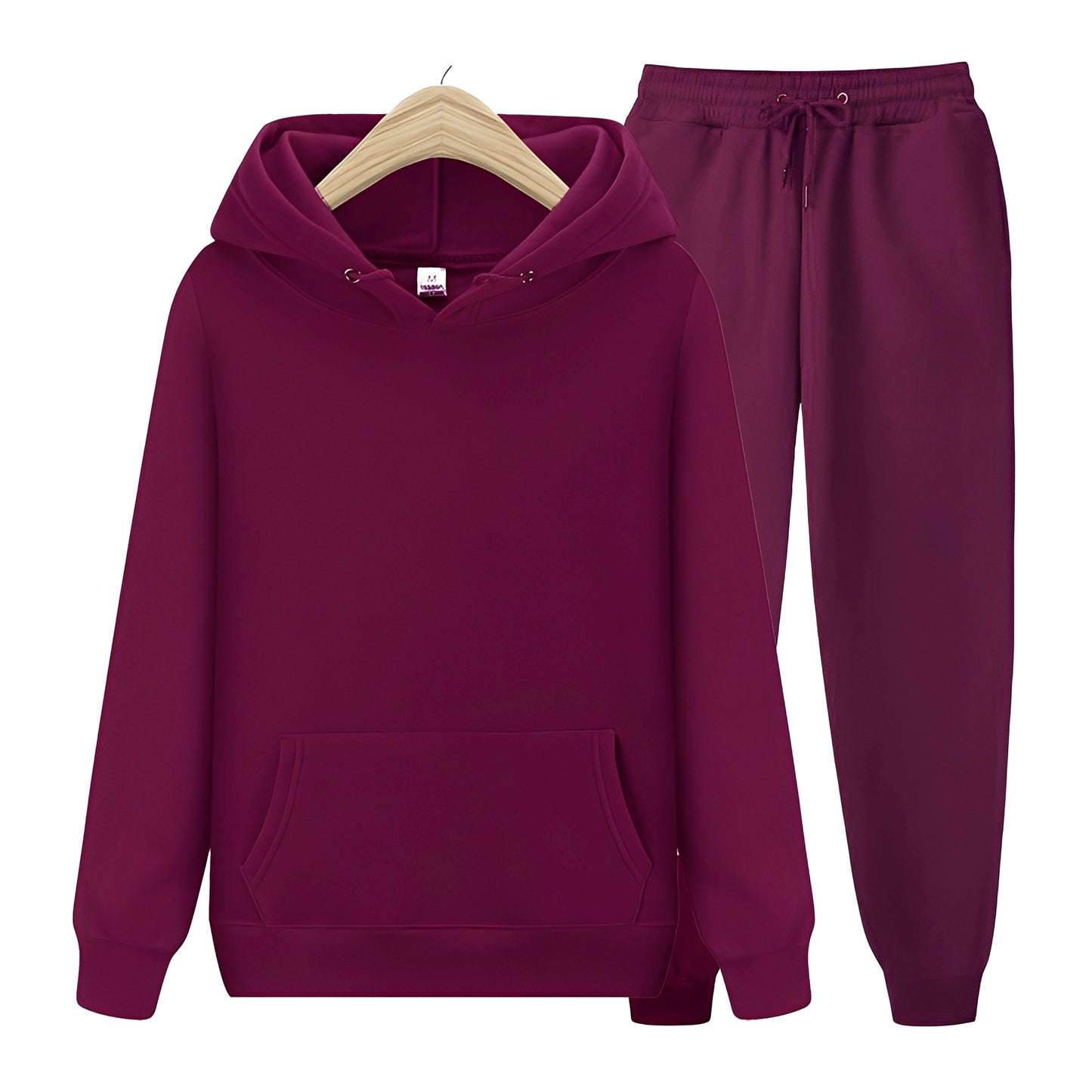 Aric - Lässiges Unisex-Set aus Hoodie und Hose
