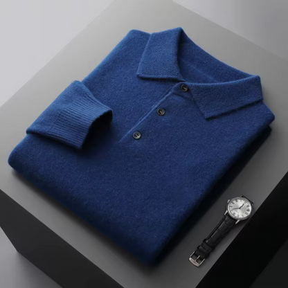 Brock - Herren-Wollpolo Eleganter Strick