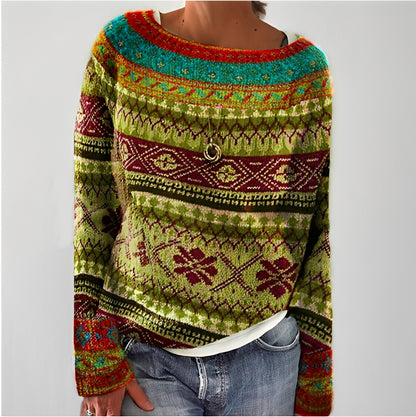 Maryann - Stilvoller Retro-Pullover für Damen