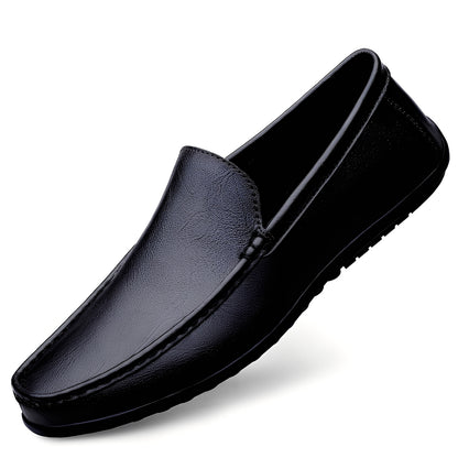 Seward - Lässige, formelle Leder-Slipper für Herren