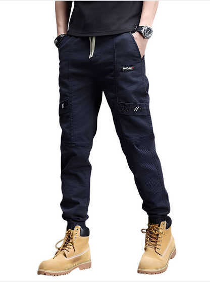 Alvin - Stilvolle Stretch-Jogginghose mit Kordelzug für Herren