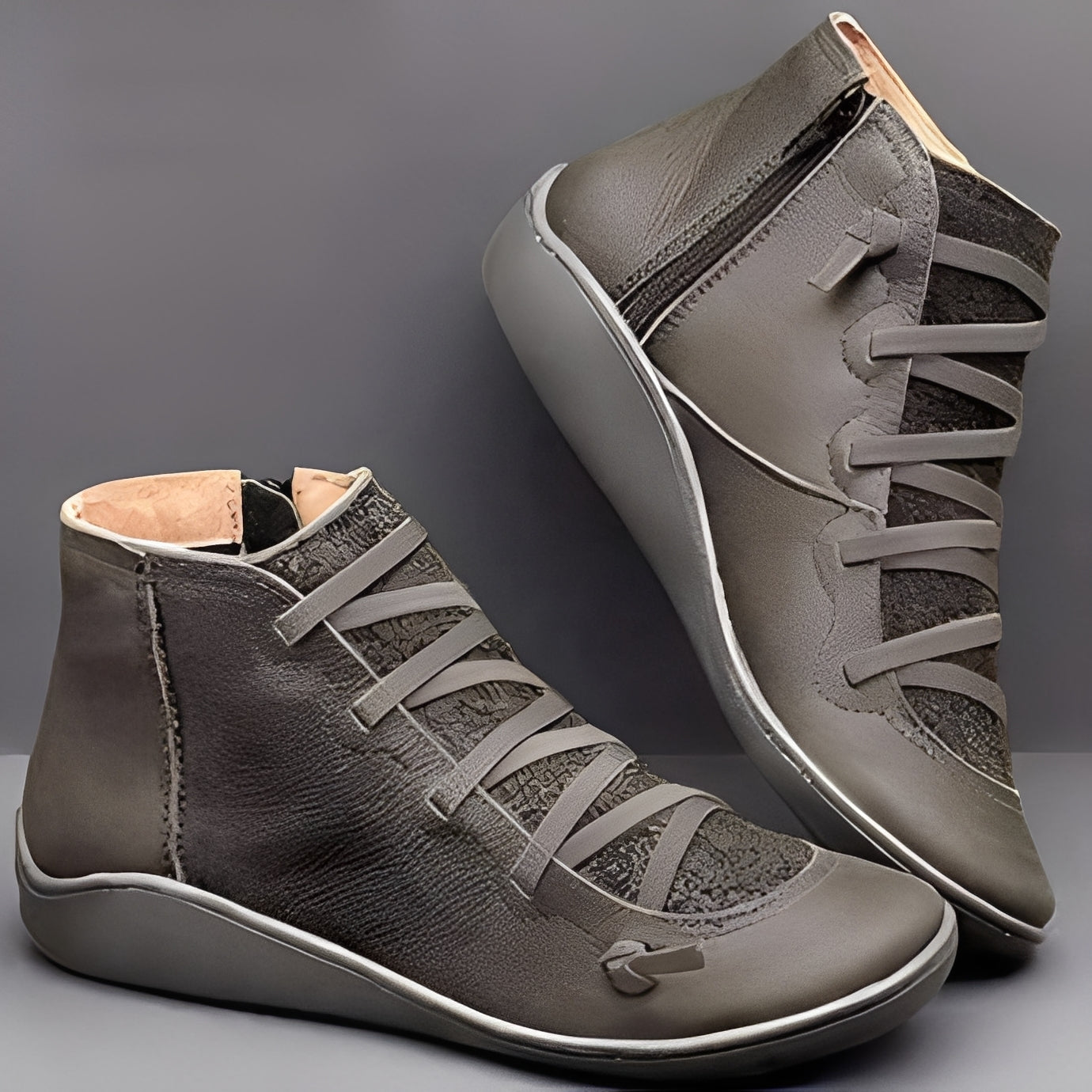 Emma - Bequeme Freizeitschuhe aus Leder für Damen